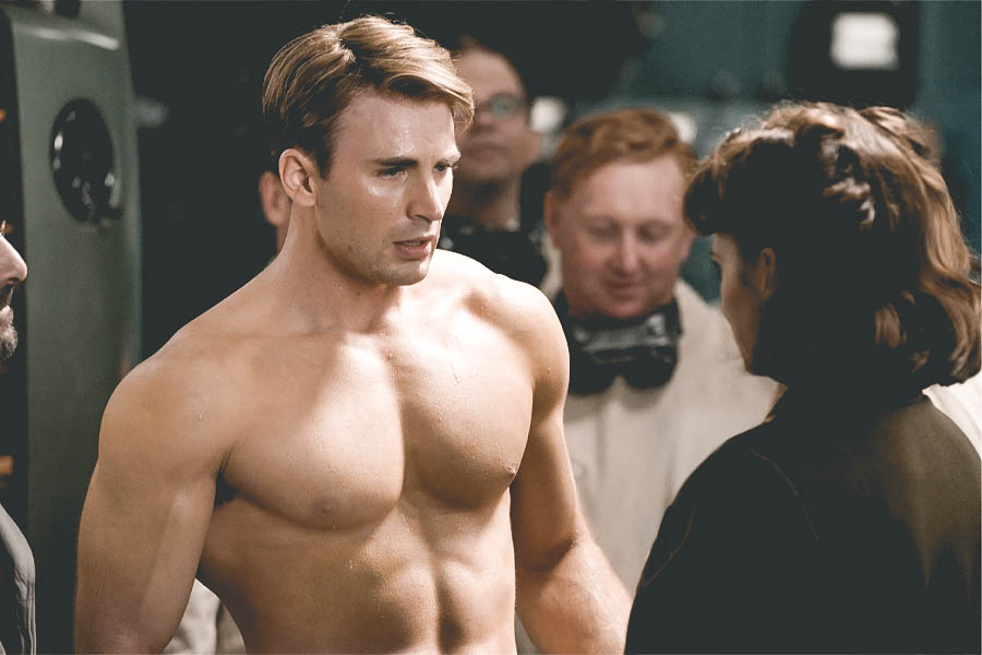 Zo werd Chris Evans fit voor zijn rol als Captain America