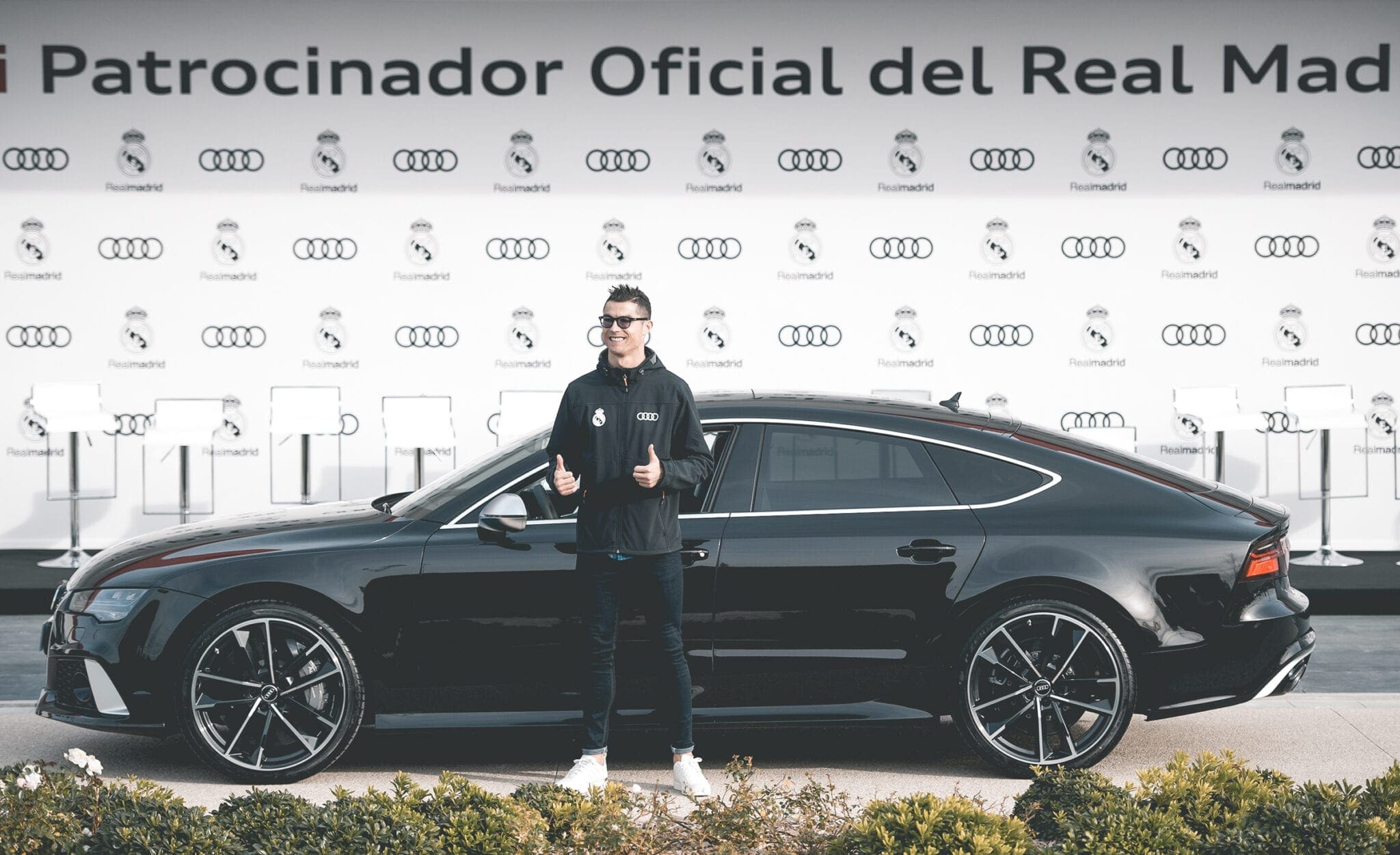 Kerstcadeau Audi Real Madrid Christiano