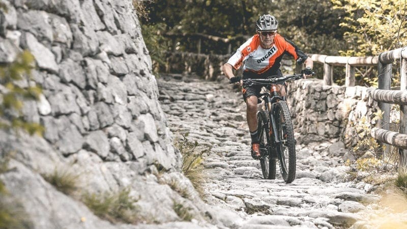 Ducati e-bike, Ducati heeft nu ook een elektrische mountainbike voor in de bergen