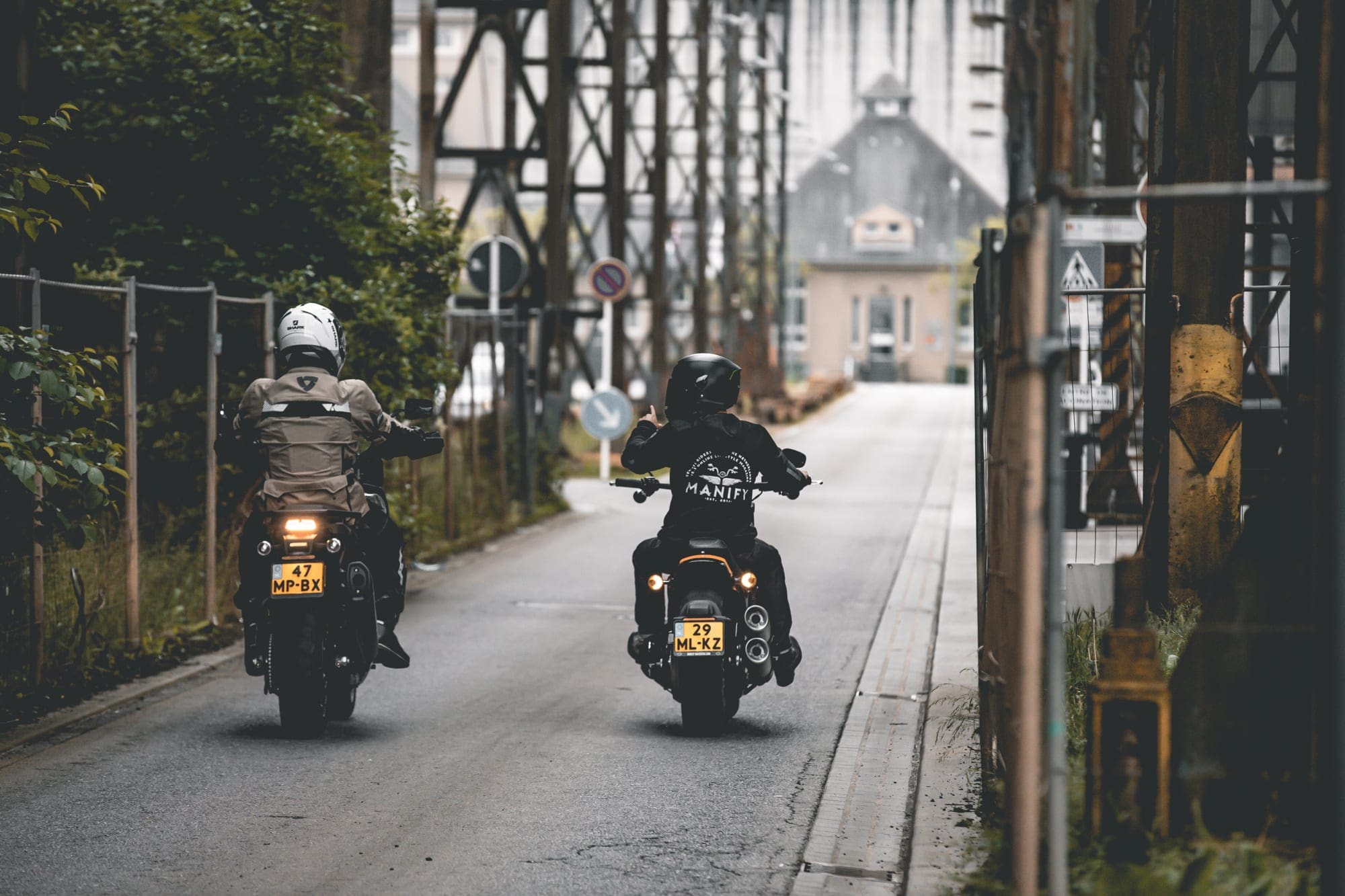 luxemburg, Asfaltkrassen door Luxemburg met de nieuwste Harley&#8217;s