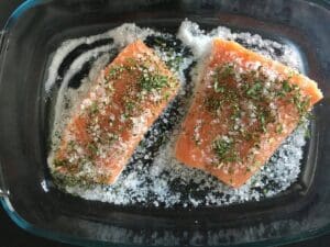 Warm Gerookte zalm op de black bastard (4)