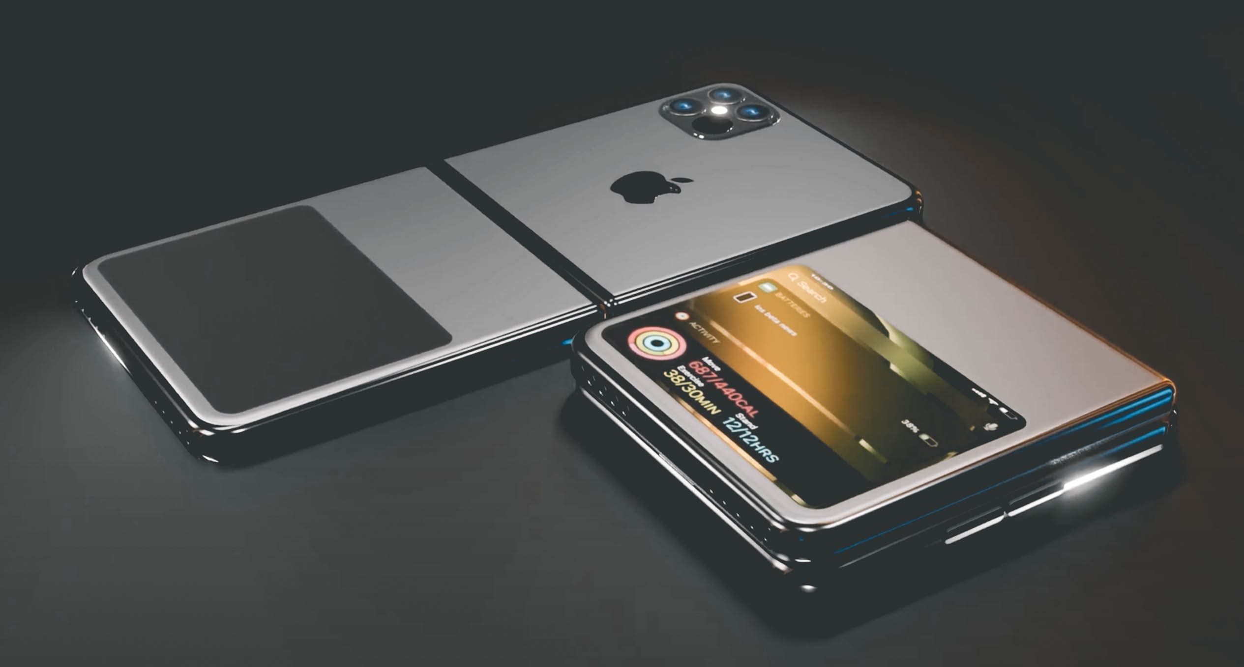 iPhone Flip, iPhone Flip: designer ontwerpt nieuw concept en deelt 3D-video