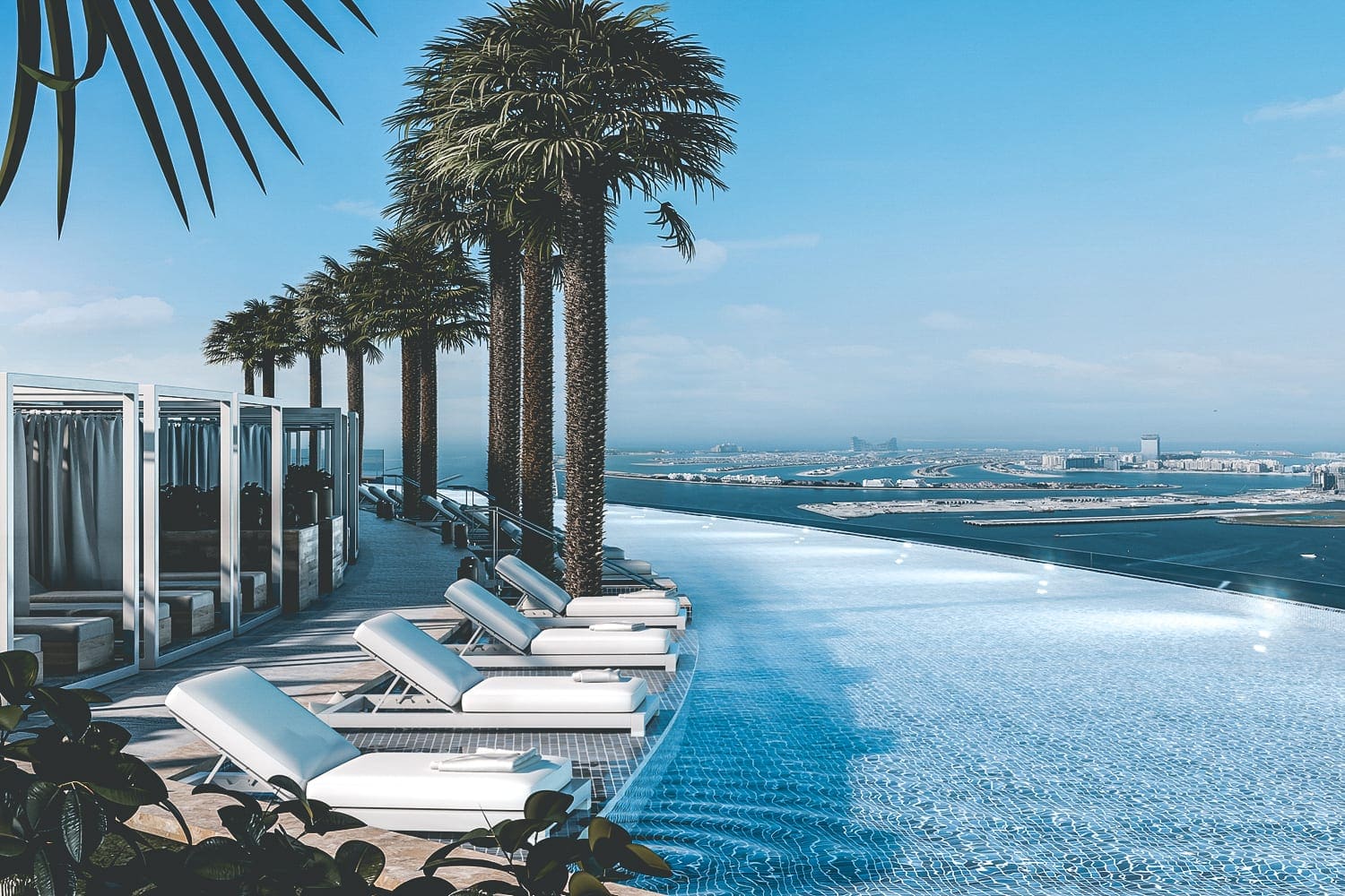 Infinity pool, In Dubai is nu &#8217;s werelds hoogste infinity-pool geopend