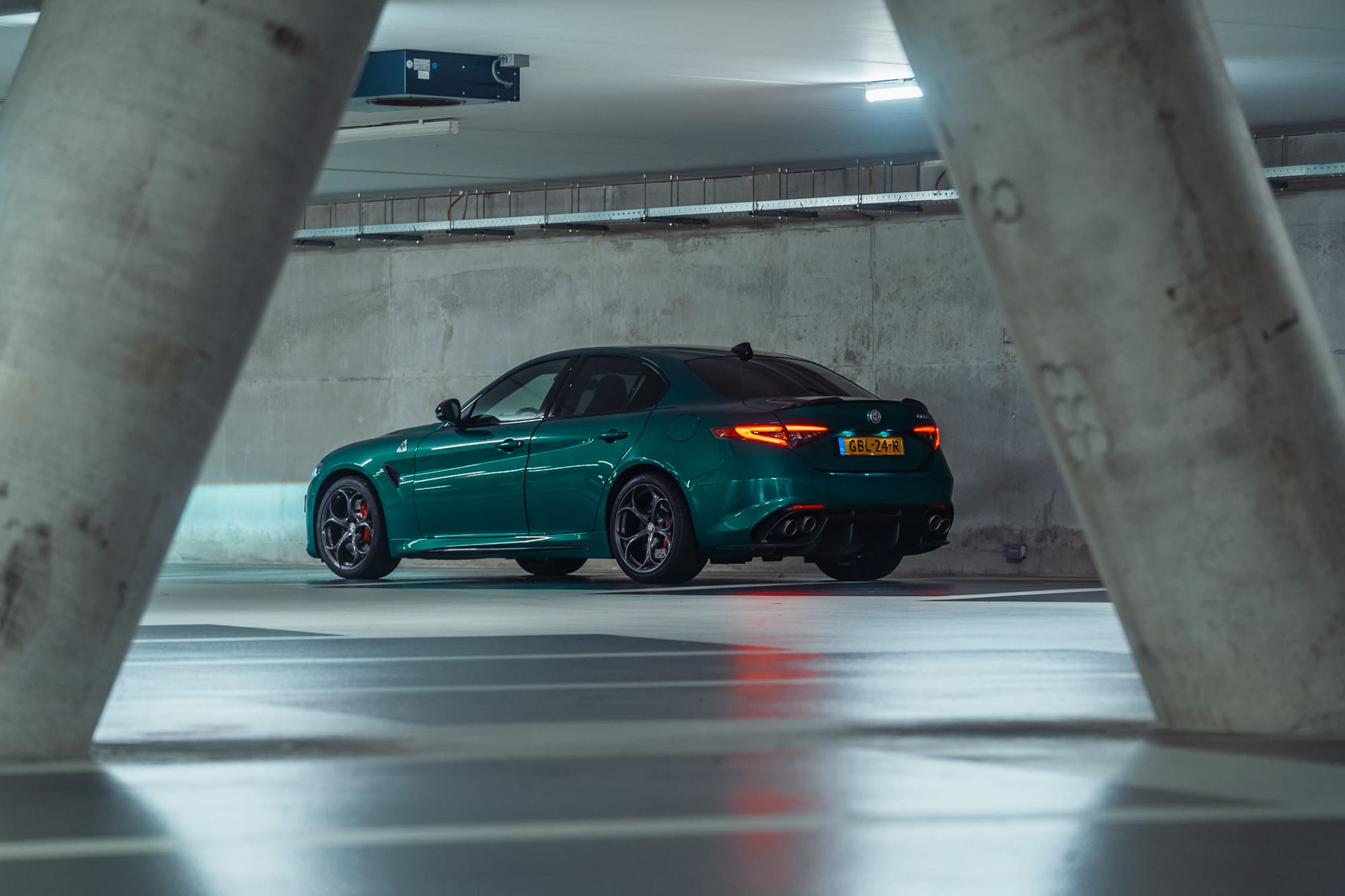 Alfa Romeo Giulia QV: Mean Green Machine