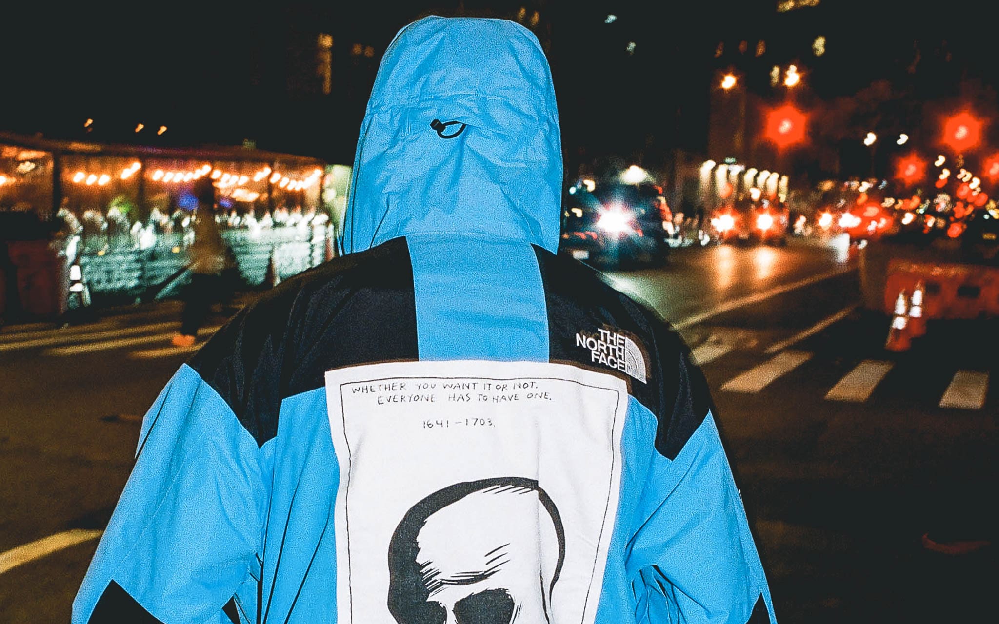 Supreme x TNF met Raymond Pettibon