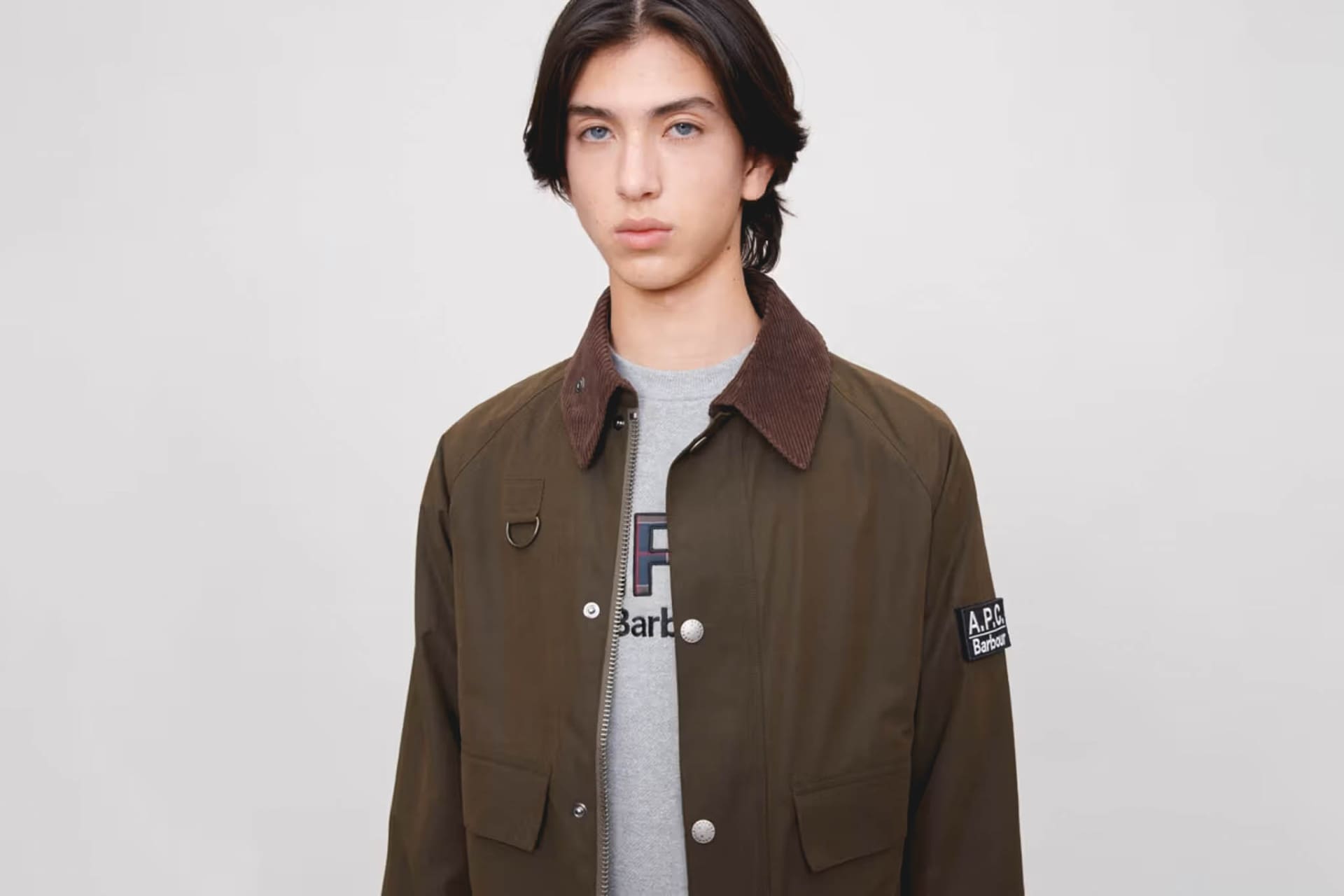 A.P.C x Barbour